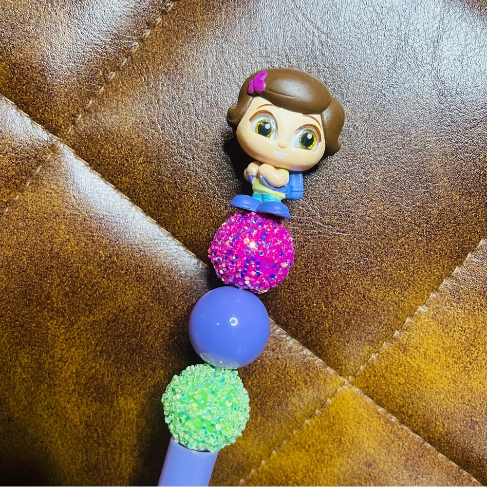 Disney Doorables: Toy Story Bonnie: Handmade Beaded Pen